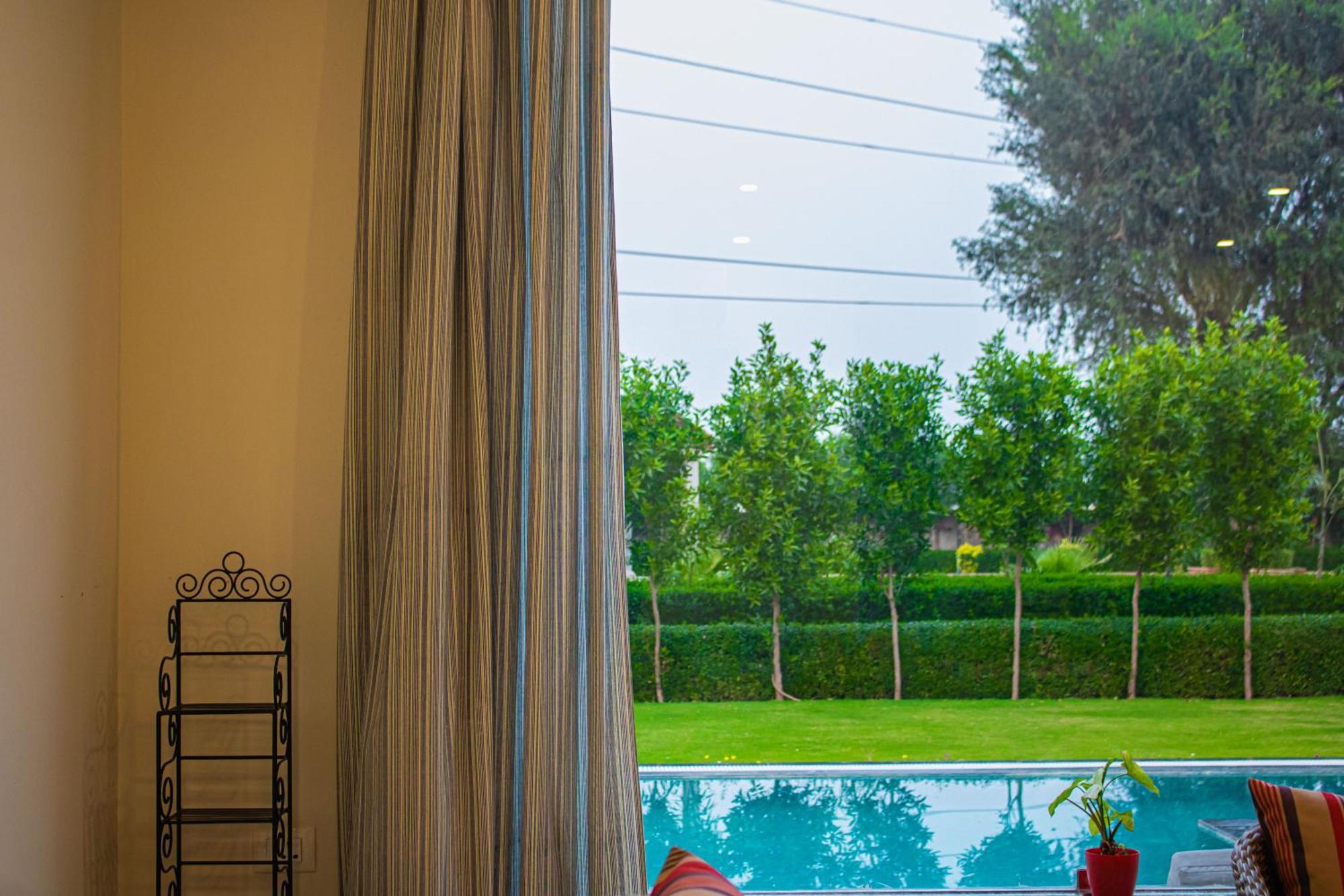 The Peace- A Luxury Private Pool Villa Jaipur Bagian luar foto